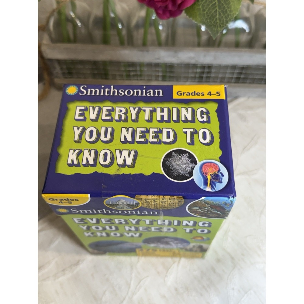 Smithsonian‎ Everything You Need To Know Flash Fact Cards Grade 4-5. - Picture 4 of 11